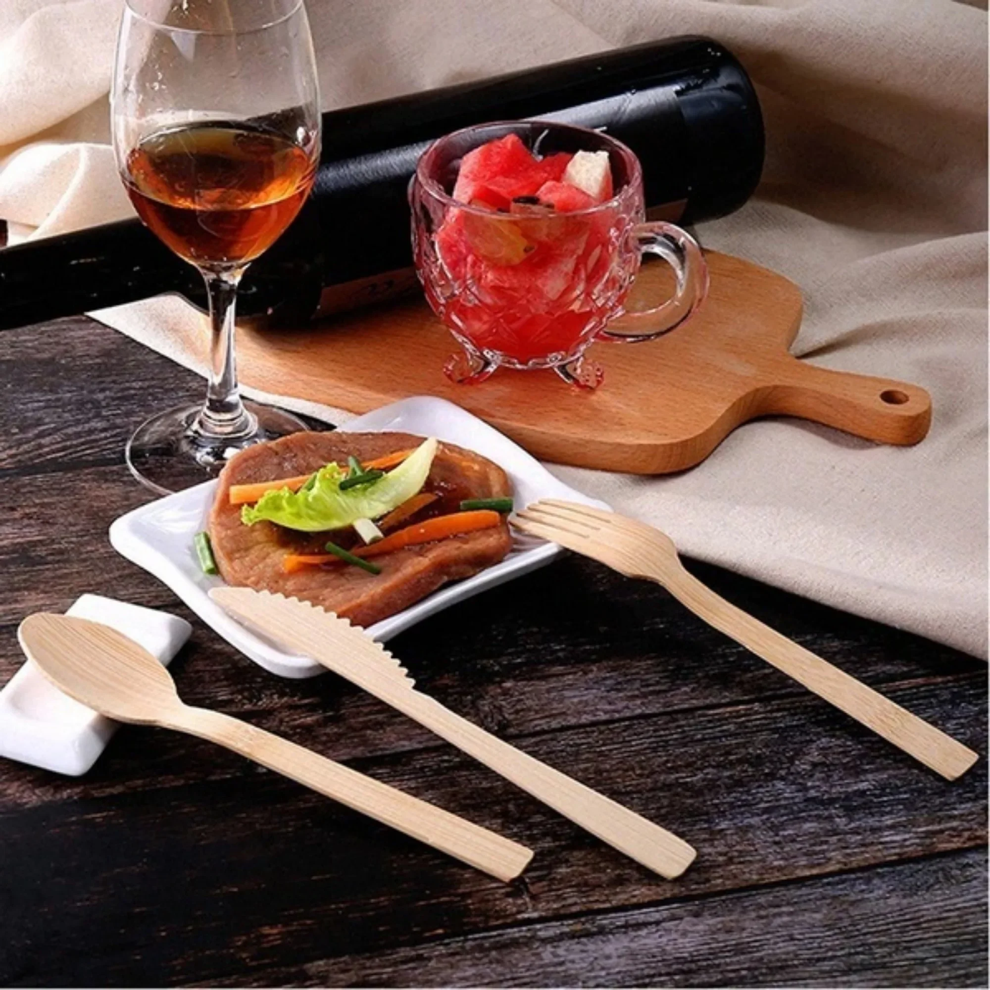 Zestaw sztućców z bambusa, prz – Zero Waste Kit Travel recenzja i cena