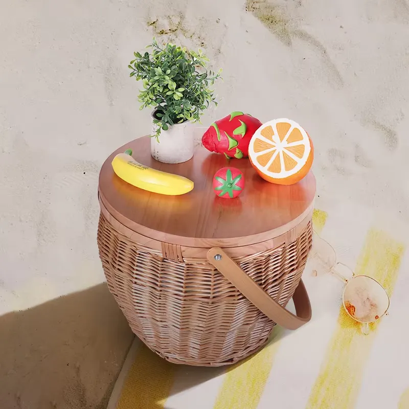 Ręcznie wykonany duży kosz pik – Sustainable Living Is recenzja i cena
