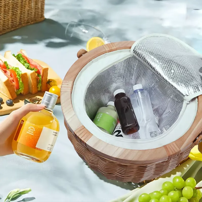 Ręcznie wykonany duży kosz pik – Sustainable Living Is recenzja i cena